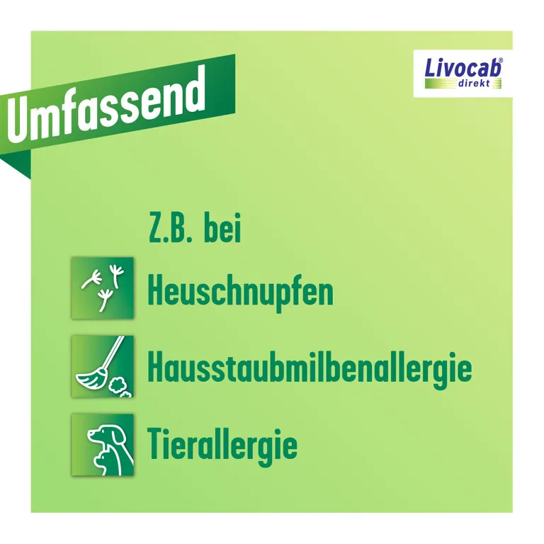 shopapotheke Livocab direkt Augentropfen bei Allergien z.B. Heuschnupfen Hausstaubmilben- oder Tierallergie zollfrei