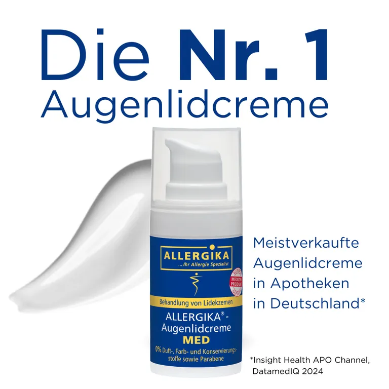 shopapotheke ALLERGIKA® Augenlidcreme MED - Jetzt 2€ sparen mit Code "allmed2" Günstiger Verkauf
