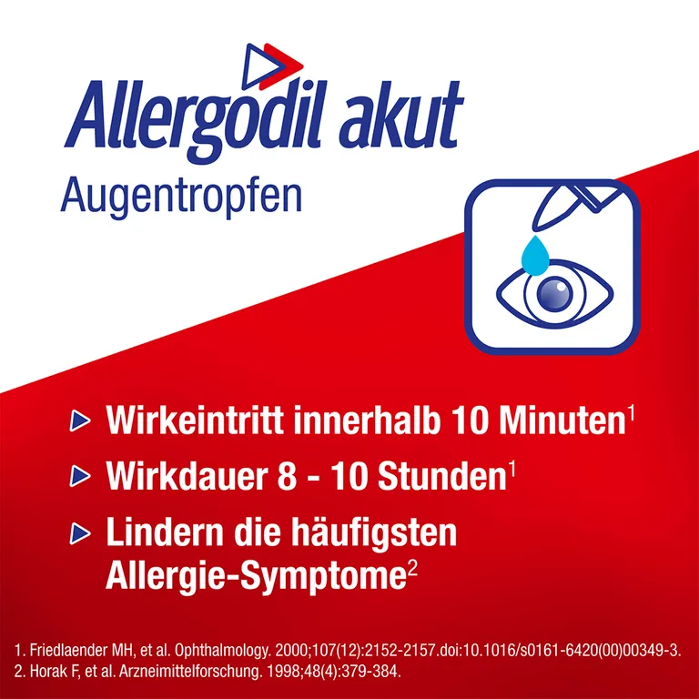 shopapotheke Allergodil® akut Duo: Allergie Kombipack mit Nasenspray (10 ml) und Augentropfen (4 ml) Antiallergikum mit Azelastinhydrochlorid - Jetzt 10% mit dem Code cooper10 sparen* Exklusivangebot