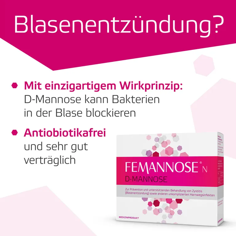 shopapotheke Femannose N – Trinkgranulat mit je 2000 mg D-Mannose Pulver hochdosiert Black Friday
