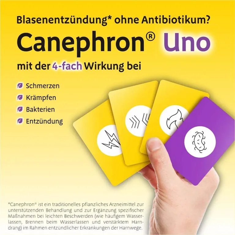 shopapotheke Canephron® Uno bei akuter Blasenentzündung Weihnachtsangebot