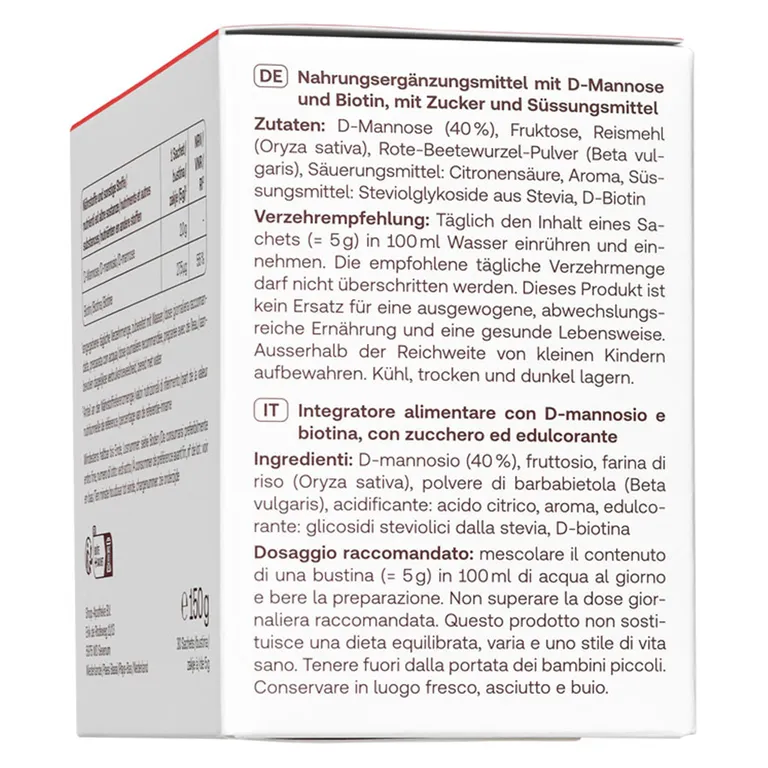 shopapotheke Redcare D-Mannose Valentinstagsangebot