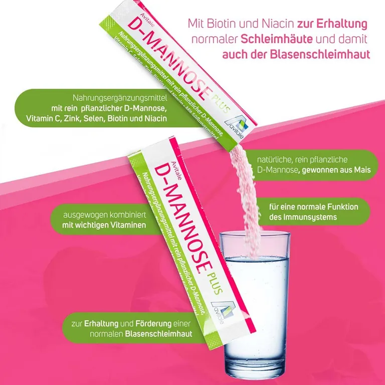 shopapotheke Avitale D-Mannose Plus 2.000 mg Neueste Mode
