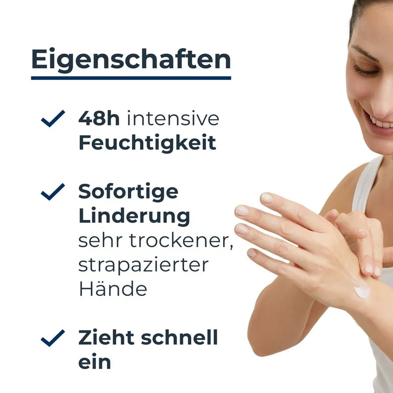 shopapotheke Eucerin® UreaRepair 5% Urea Handcreme – intensive Pflege für sehr trockene und strapazierte Hände - Jetzt 20% sparen mit Code "eucerin20" + Eucerin AtopiControl Hydro-Lotion 20ml GRATIS Bis zu 65% Rabatt