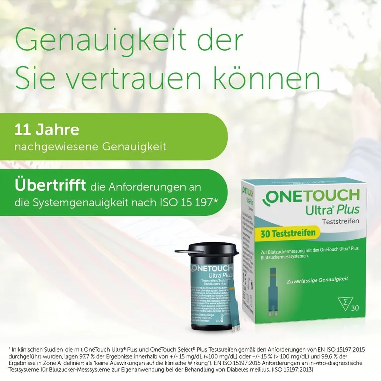 shopapotheke OneTouch Ultra® Plus Blutzuckerteststreifen zur Blutzucker-Messung bei Diabetes (Zucker-Krankheit) Nur für heute