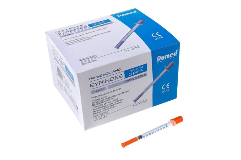 shopapotheke Romed Insulinspritzen U-100 steril 100 I.E. / 1ml