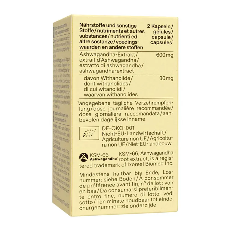 shopapotheke nu3 Premium Bio Ashwagandha Outlet