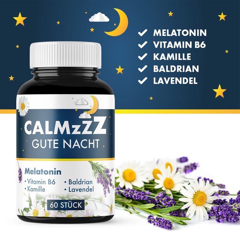 shopapotheke CalmZzz Gute Nacht Melatonin Gummibärchen Schlussverkauf