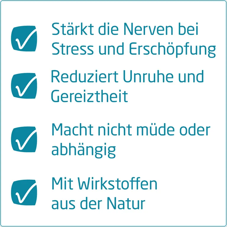 shopapotheke Neurodoron® Tabletten hilft bei Stress lindert Symptome wie innere Unruhe und Gereiztheit Versandkostenfrei