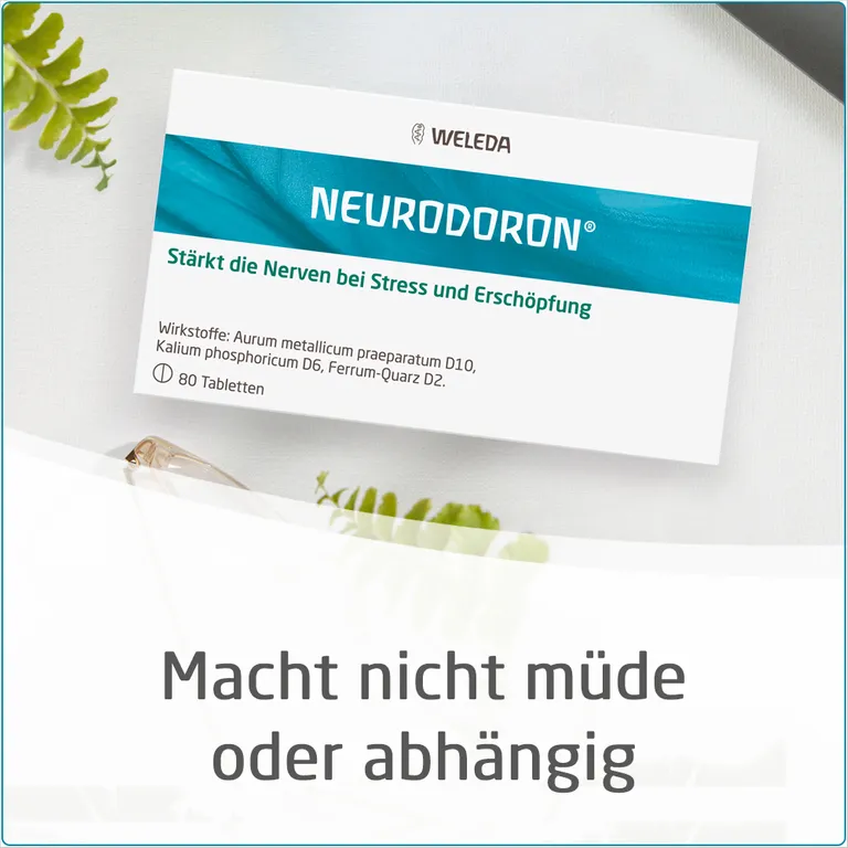 shopapotheke Neurodoron® Tabletten hilft bei Stress lindert Symptome wie innere Unruhe und Gereiztheit Versandkostenfrei