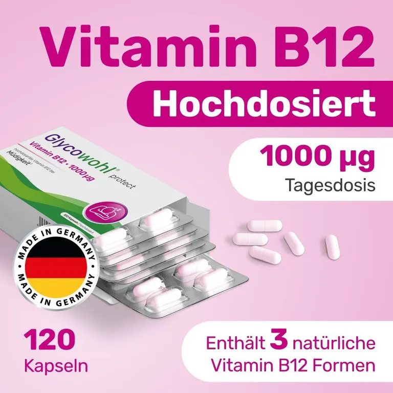 shopapotheke GLYCOWOHL® Vitamin B12 1000 μg bei Müdigkeit und Erschöpfung Großer Ausverkauf