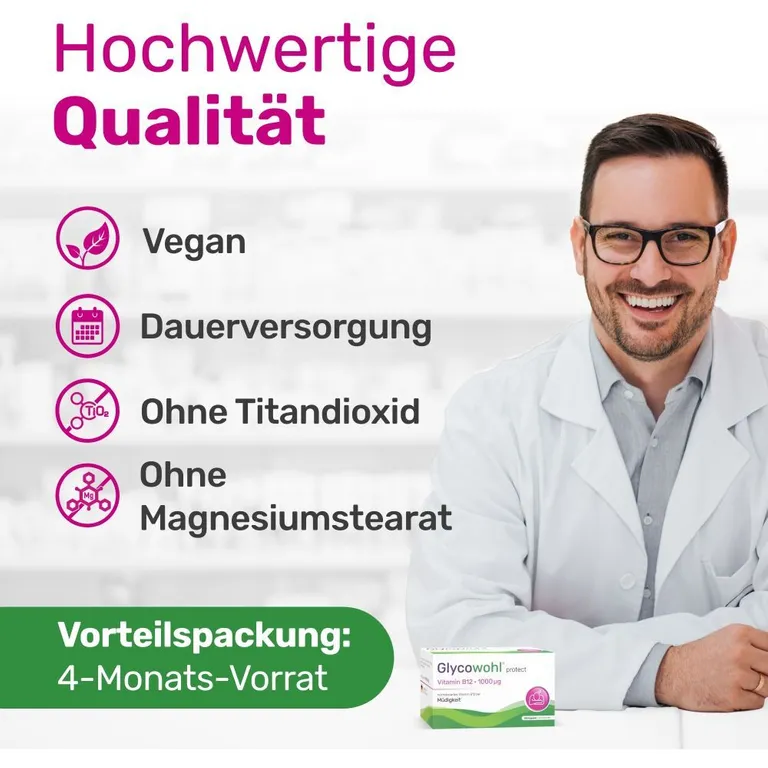 shopapotheke GLYCOWOHL® Vitamin B12 1000 μg bei Müdigkeit und Erschöpfung Großer Ausverkauf