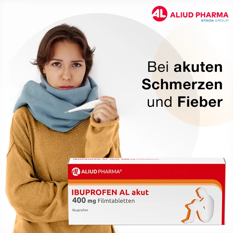 shopapotheke Ibuprofen AL akut 400 mg Filmtabletten bei akuten Schmerzen Jubiläumsangebot