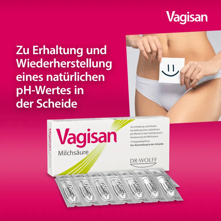 shopapotheke Vagisan Milchsäure: Zäpfchen zur Stabilisierung des natürlichen vaginalen pH-Werts Große Rabatte