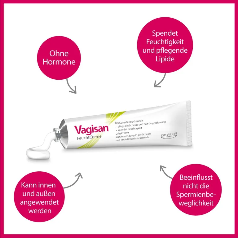shopapotheke Vagisan FeuchtCreme: Hormonfreie Vaginalcreme bei trockener Scheide – auch vor dem Geschlechtsverkehr Riesige Ersparnisse