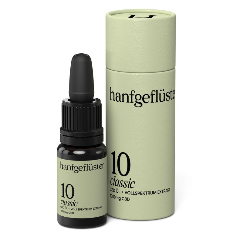 shopapotheke HANFGEFLÜSTER Vollspektrum CBD Öl 10%