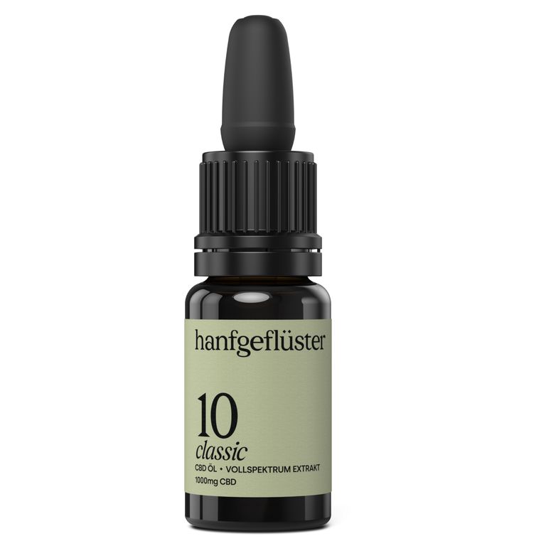 shopapotheke HANFGEFLÜSTER Vollspektrum CBD Öl 10% Neueste Stile