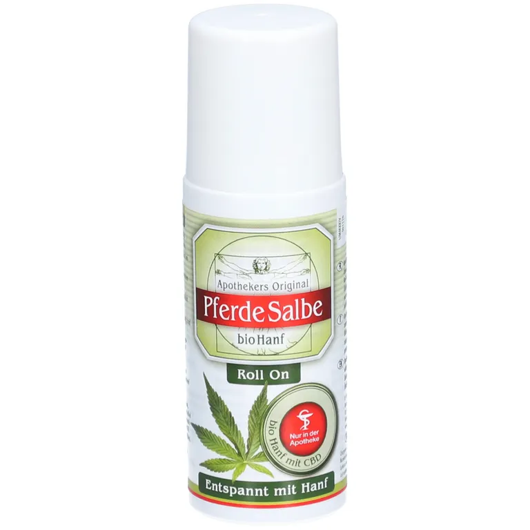 shopapotheke Apothekers Original Pferde Salbe bio Hanf Roll-on