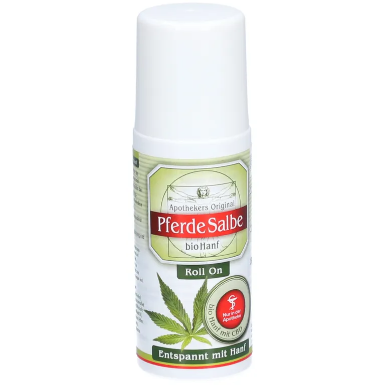 shopapotheke Apothekers Original Pferde Salbe bio Hanf Roll-on Letzter Tag
