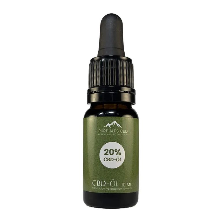 shopapotheke Pure Alps CBD Vollspektrum Öl Tropfen 5%