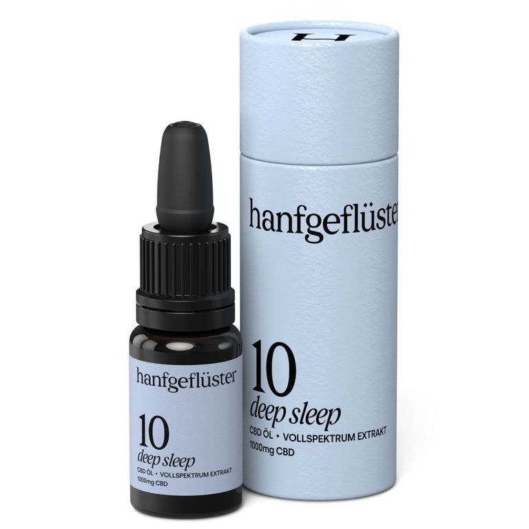 shopapotheke HANFGEFLÜSTER CBD Schlaföl 10%