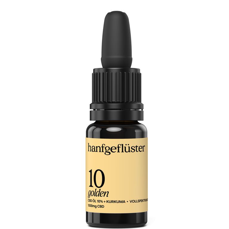 shopapotheke HANFGEFLÜSTER Goldenes CBD Öl 10%
