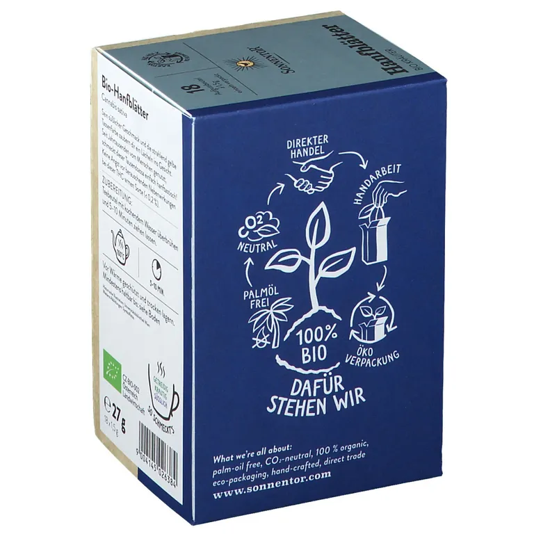 shopapotheke SonnentoR® Hanfblätter Bio-Kräutertee Super Rabatt