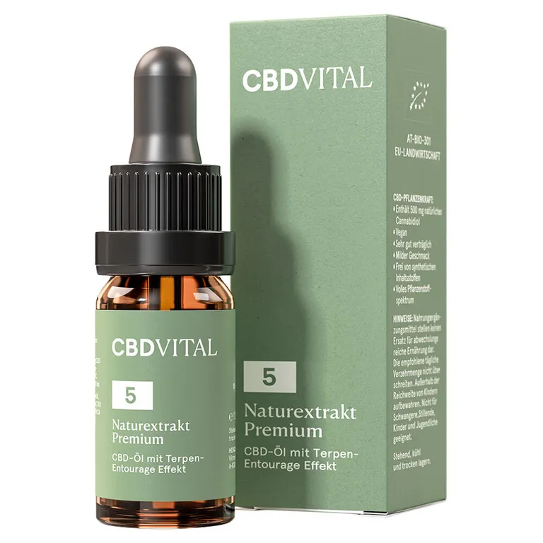 shopapotheke CBD VITAL Naturextrakt Premium CBD Öl 5% Begrenzt auf 3 Tage