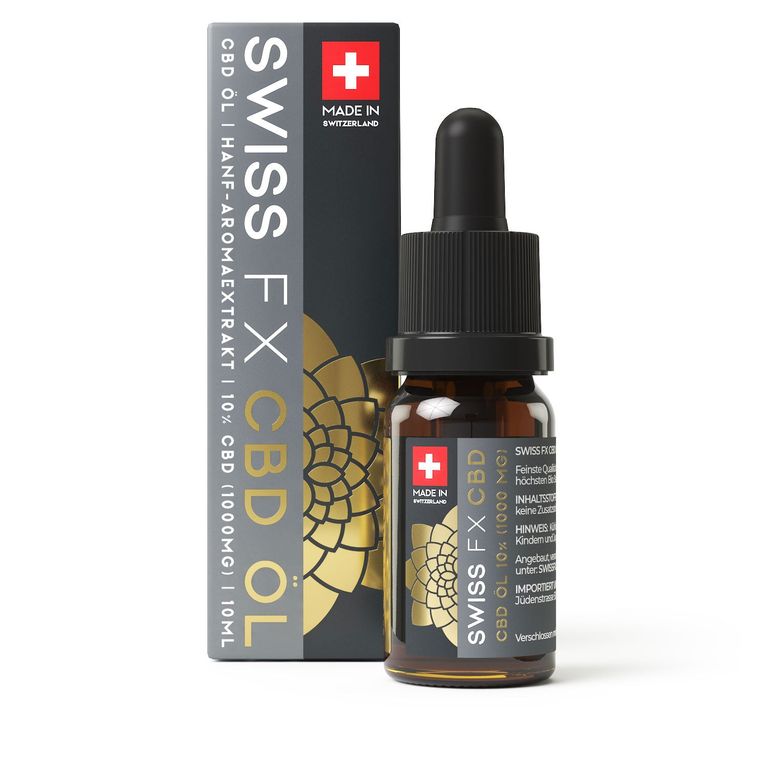 shopapotheke SWISS FX CBD Öl 10% Vollspektrum