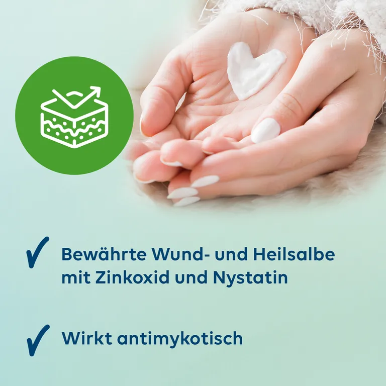 shopapotheke Multilind® Heilsalbe bei wunder und entzündeter Haut mit Zinkoxid und Nystatin - Jetzt 20% mit dem Code stada20 sparen* Outlet
