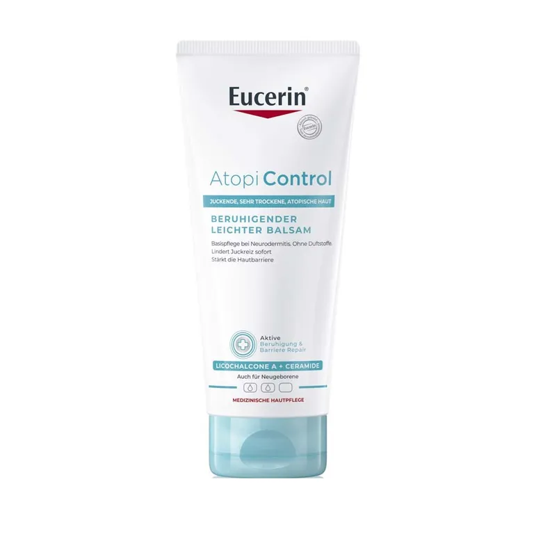 shopapotheke Eucerin® AtopiControl Beruhigender Leichter Balsam – Basispflege für Neurodermitis und sehr trockene Haut - Jetzt 20% sparen mit Code "eucerin20" + Eucerin AtopiControl Hydro-Lotion 20ml GRATIS