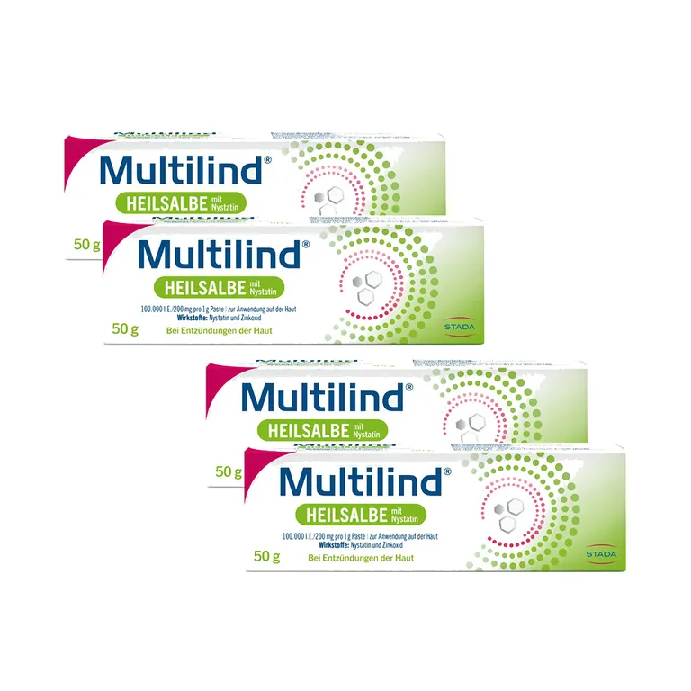 shopapotheke Multilind® Heilsalbe bei wunder und entzündeter Haut mit Zinkoxid und Nystatin