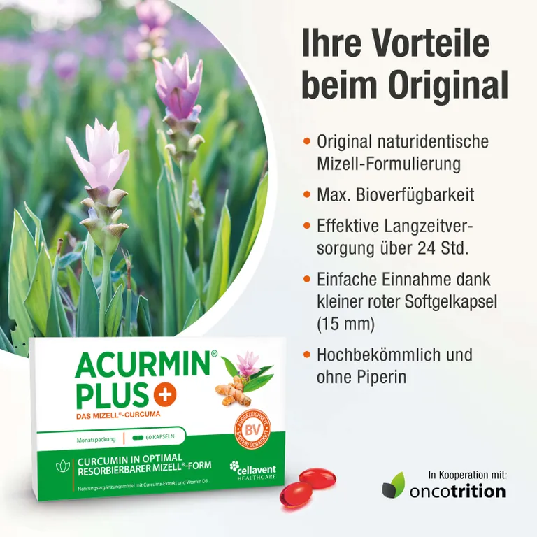 shopapotheke ACURMIN PLUS®+ Das Mizell-Curcuma Online