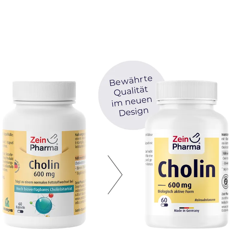 shopapotheke ZeinPharma® Cholin Kapseln 600 mg Kostenloser Versand