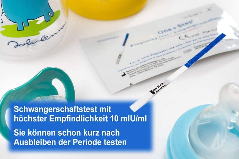 shopapotheke One+Step ultraempfindlicher Schwangerschaftstest - Frühschwangerschaftstest 10 miu/ml Limitierter Zeitrabatt