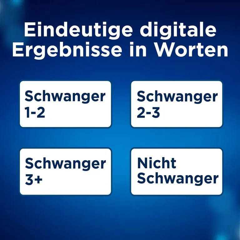 shopapotheke Clearblue Schwangerschaftstest Digital mit Wochenbestimmung 1er Online Shopping
