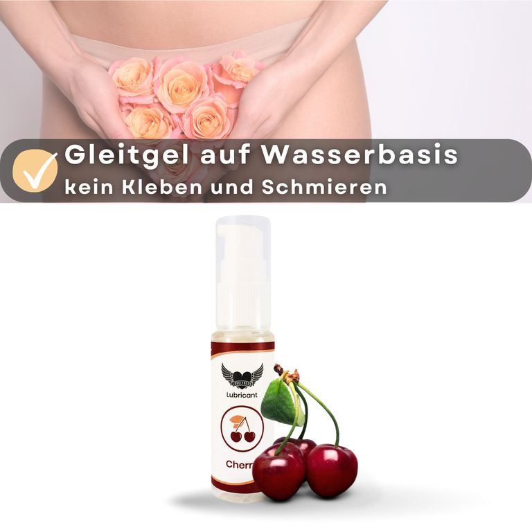 shopapotheke Lovelyness - Gleitgel mit Geschmack Erdbeere Kirsche Schokolade Passionsfrucht im Set 120ml Saisonschlussverkauf