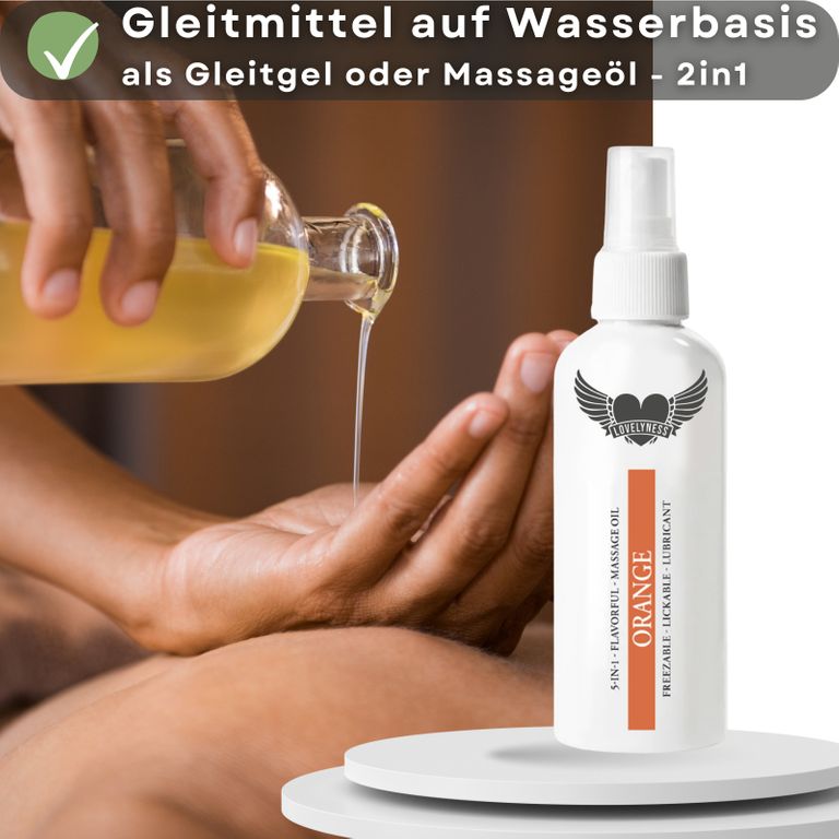 shopapotheke Lovelyness - Gleitgel und Massageöl 2in1 mit Geschmack Top Angebot