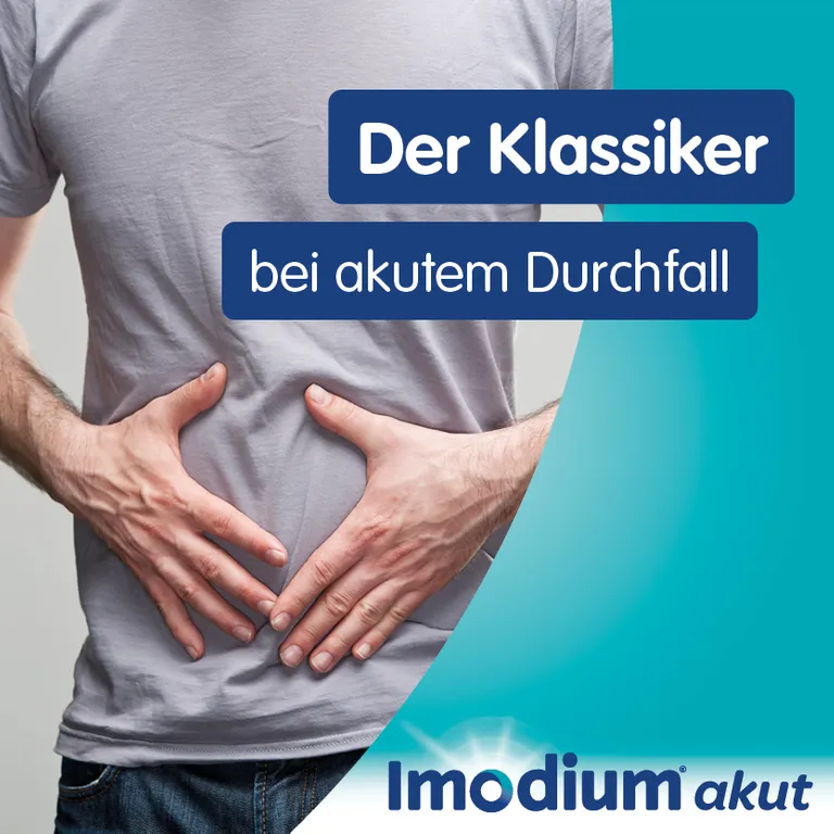 shopapotheke Imodium® akut Hartkapseln - bei akutem Durchfall Begrenzte Freigabe