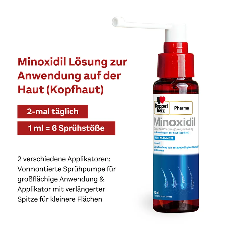 shopapotheke MINOXIDIL DoppelherzPharma 50 mg/ml Zeitbegrenzte Promotion