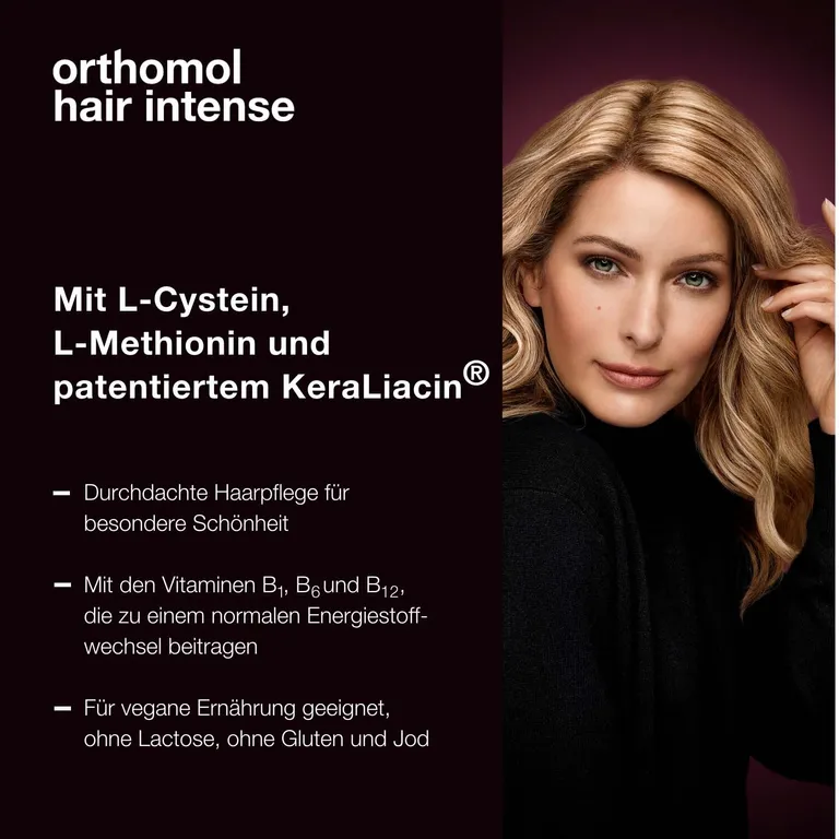 shopapotheke Orthomol Hair Intense - Mikronährstoffe für schönes Haar - mit Biotin Kupfer Zink und dem patentierten KeraLiacin - Kapseln Bis zu 60% Rabatt