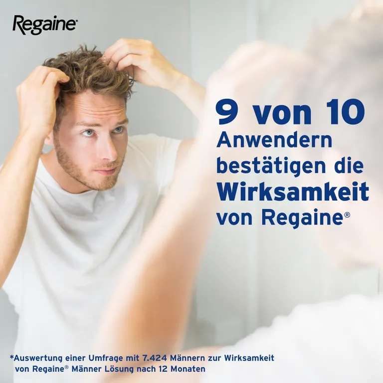 shopapotheke Regaine® Männer Lösung mit 5% Minoxidil 6 Monats-Vorrat Bis zu 65% Rabatt