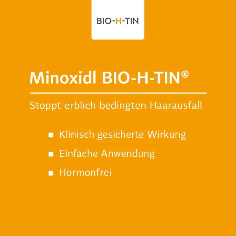 shopapotheke MINOXIDIL BIO-H-TIN® 50mg/ml für Männer Vierteljährliche Förderung