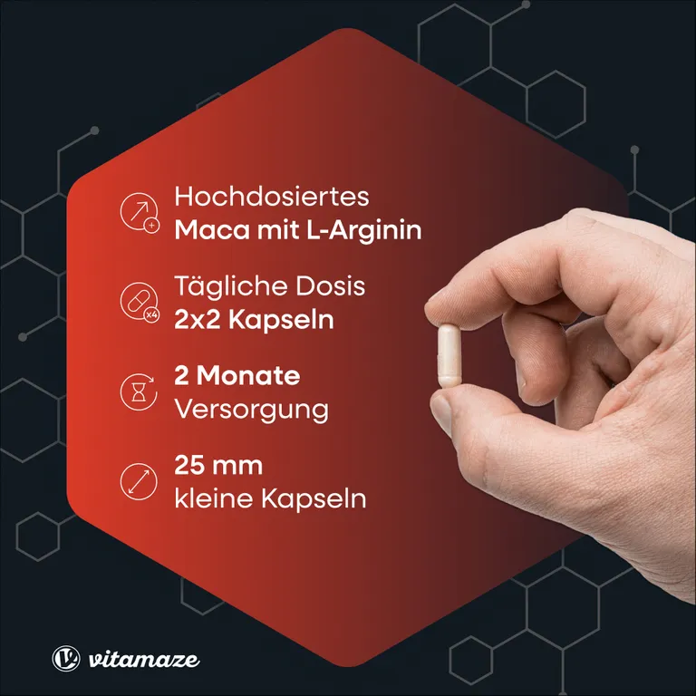shopapotheke MACA 4:1 HOCHDOSIERT + L-Arginin Nur noch ein Tag übrig