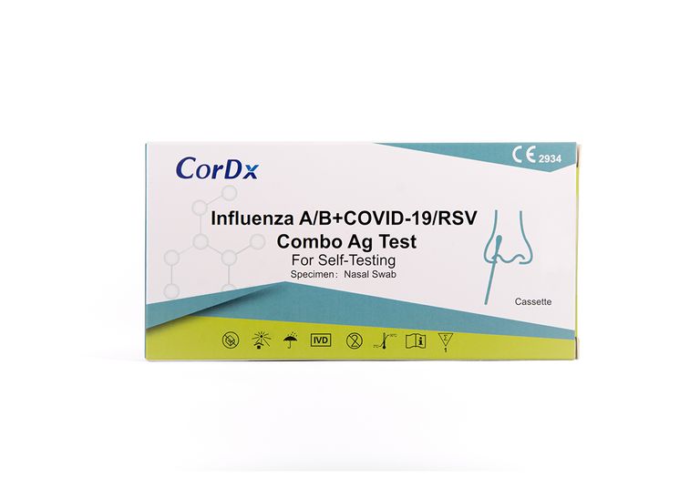 shopapotheke CorDx 4 in 1 Kombi-Test RSV Viren + Corona COVID-19 + Influenza A + B Verkauf