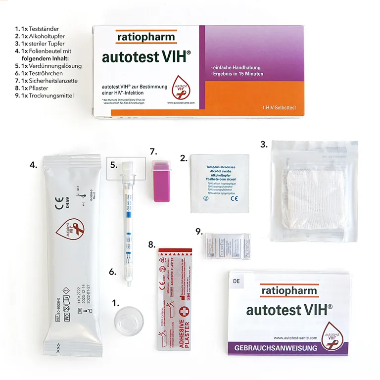 shopapotheke autotest VIH® ratiopharm im Angebot