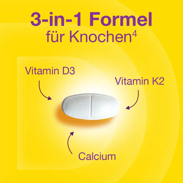 shopapotheke Vitamin D3 1000 I.E. VIGANTOLVIT Osteo mit K2 Kalzium für Knochen* Osterangebot