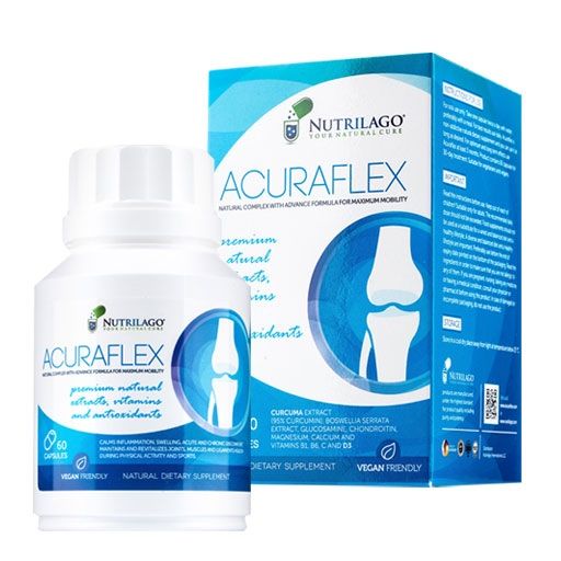 shopapotheke Nutrilago® ACURAFLEX Kapseln - Nahrungsergänzung für Gelenke Knorpel und MEHR BEWEGLICHKEIT