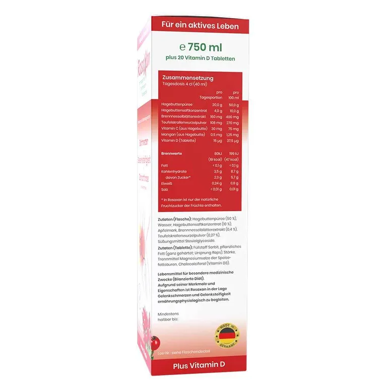shopapotheke RosaXan® Saft / Tabletten Große Rabatte