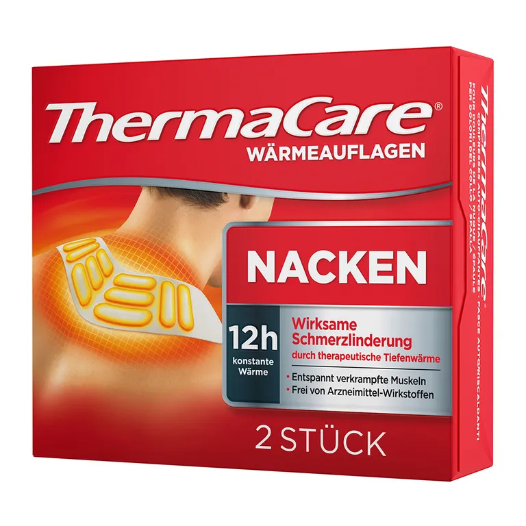 shopapotheke ThermaCare® Nacken Wärmepflaster für Nacken Schulter und Handgelenk wirksam Nackenschmerzen lindern Bestseller
